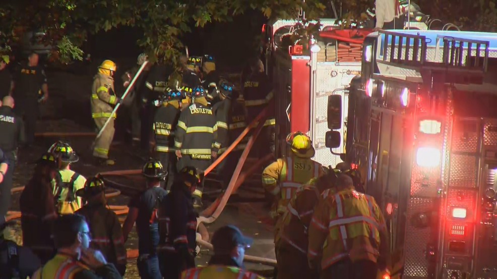 Building destroyed during fire in CastletonOnHudson WRGB