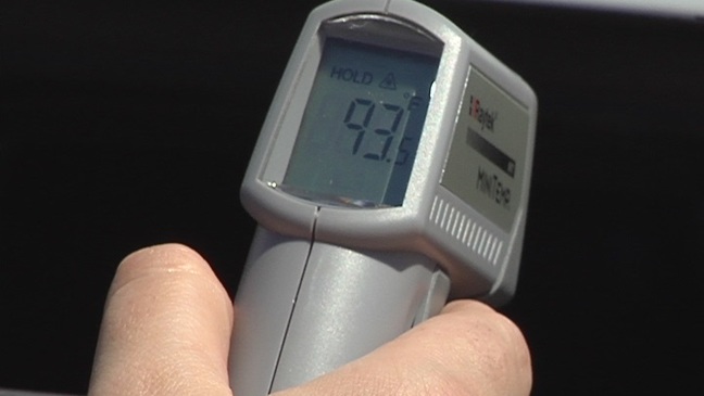 Eugene Police add 50 thermometers for officers responding to dogs in hot cars