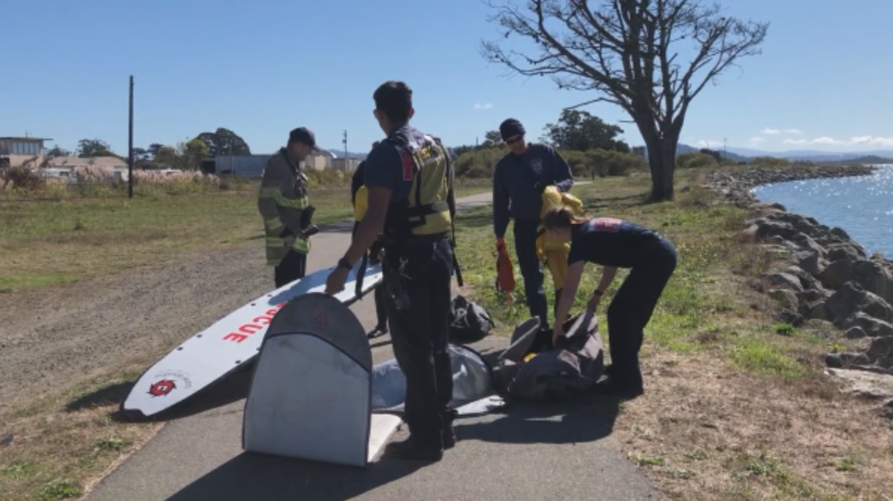 Naked Woman Rescued From Humboldt Bay Krcr