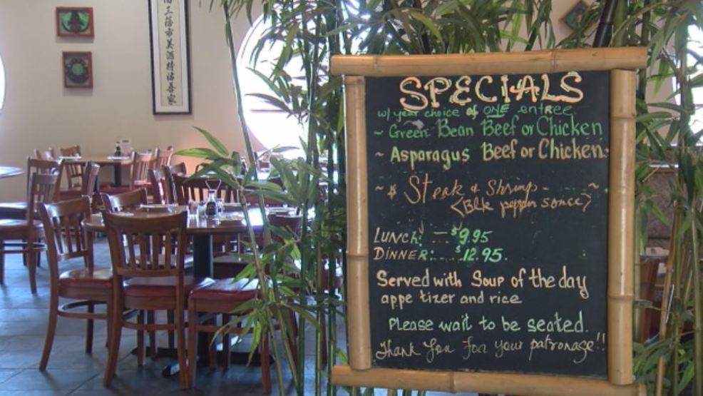 Coronavirus impacting business at Chinese restaurant in Redding KRCR