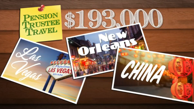 Trustees spending fire and police pension funds on expensive travel