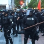 Police clear Westlake Center, make five arrests in Seattle May Day protests