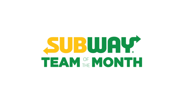 Subway Team of the Month