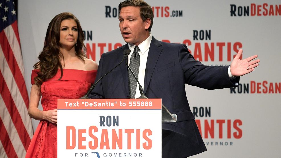 Florida Primary Ron DeSantis with wife AP11.jpg