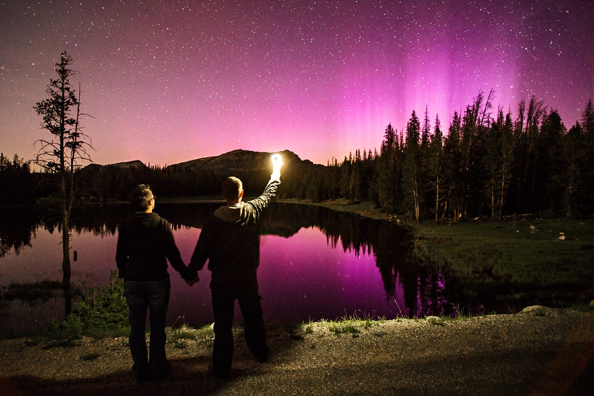 Utah photographers catch rare glimpse of Northern Lights KUTV