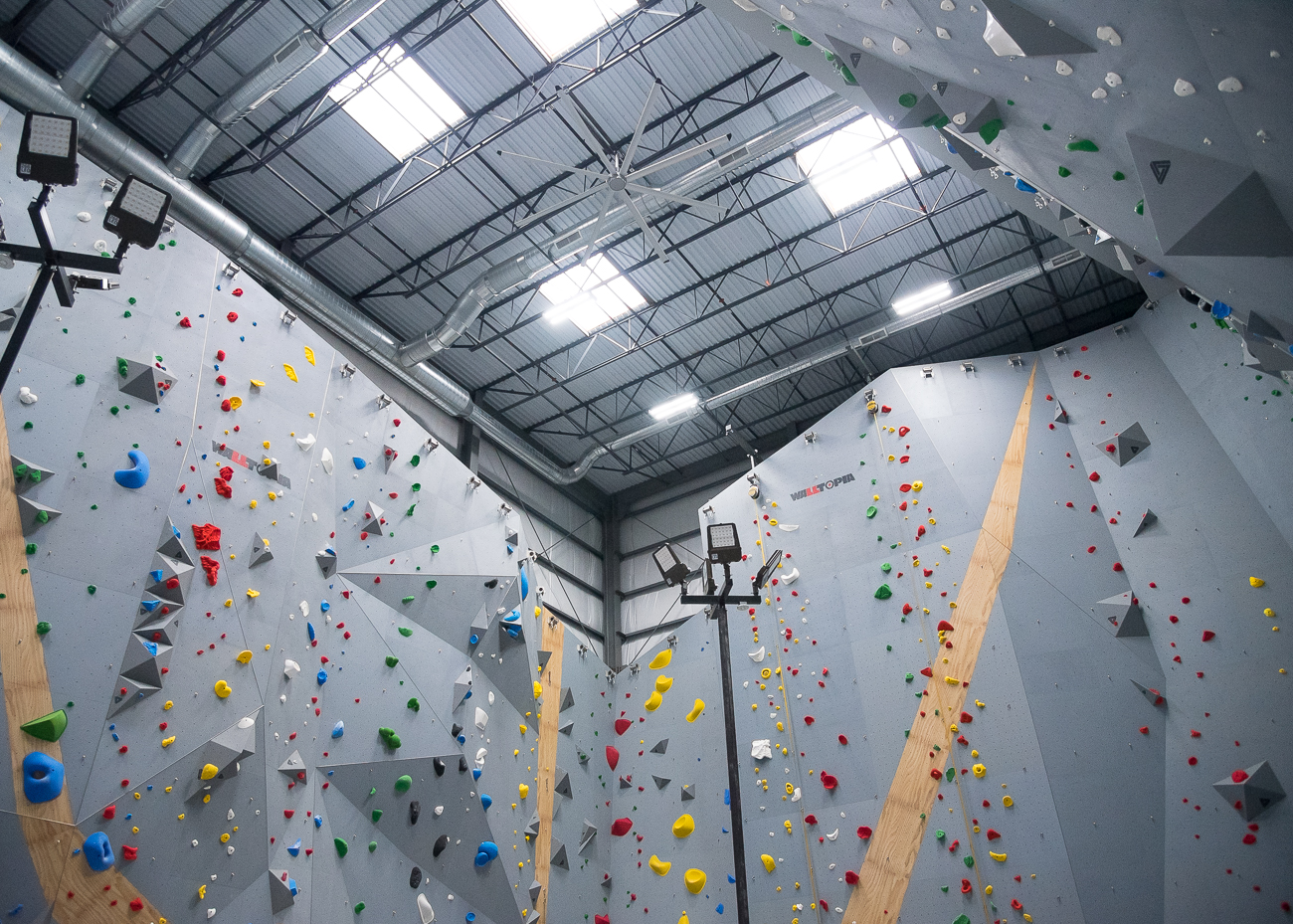 Check Out Loveland's Impressive New 55FootTall RockClimbing Wall