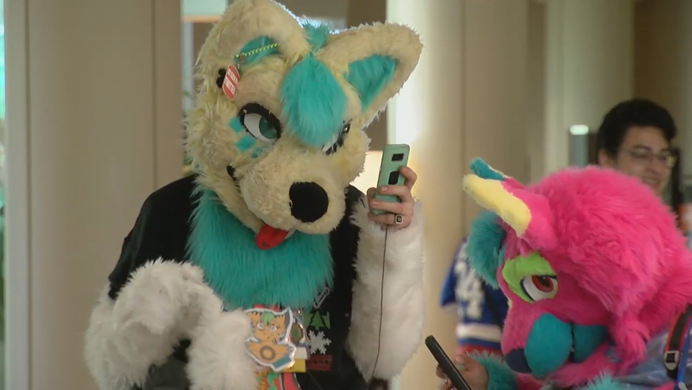 Hundreds Dress In Colorful Costumes For Furries Convention Held In