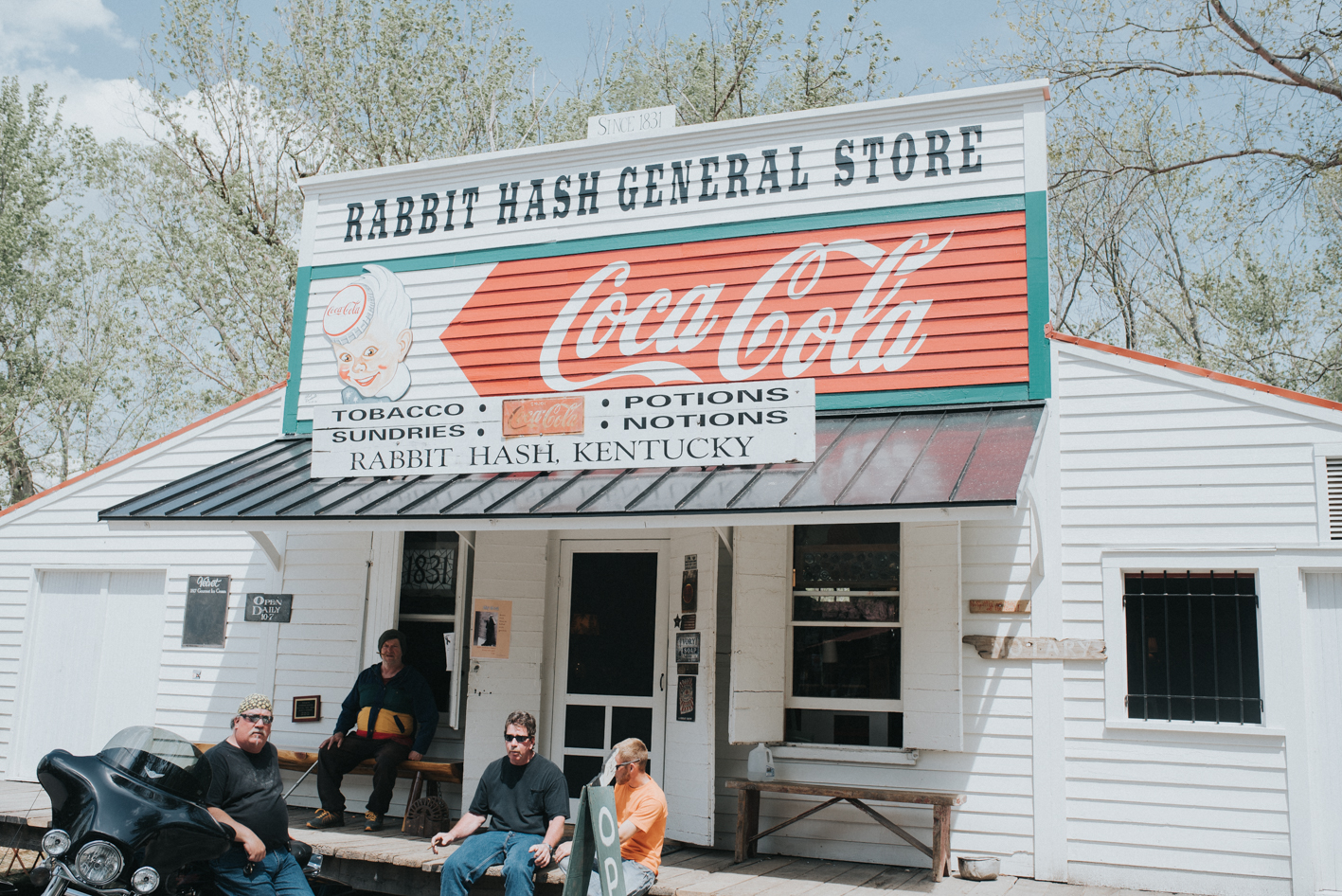 Photos The Rabbit Hash General Store (Which Burned Down Last Year) Is
