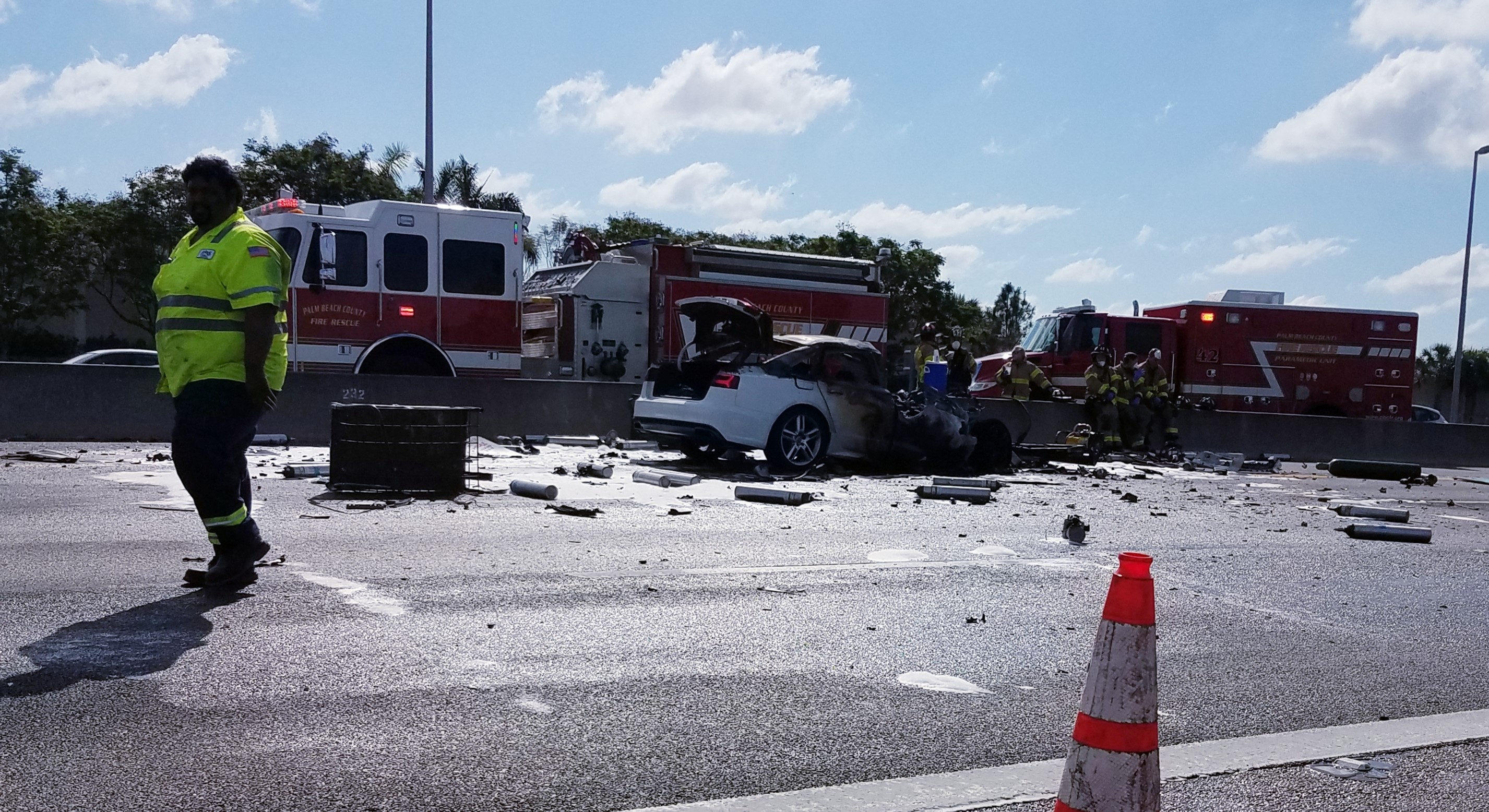 Accident On George Bush Turnpike Today - v54nfbx