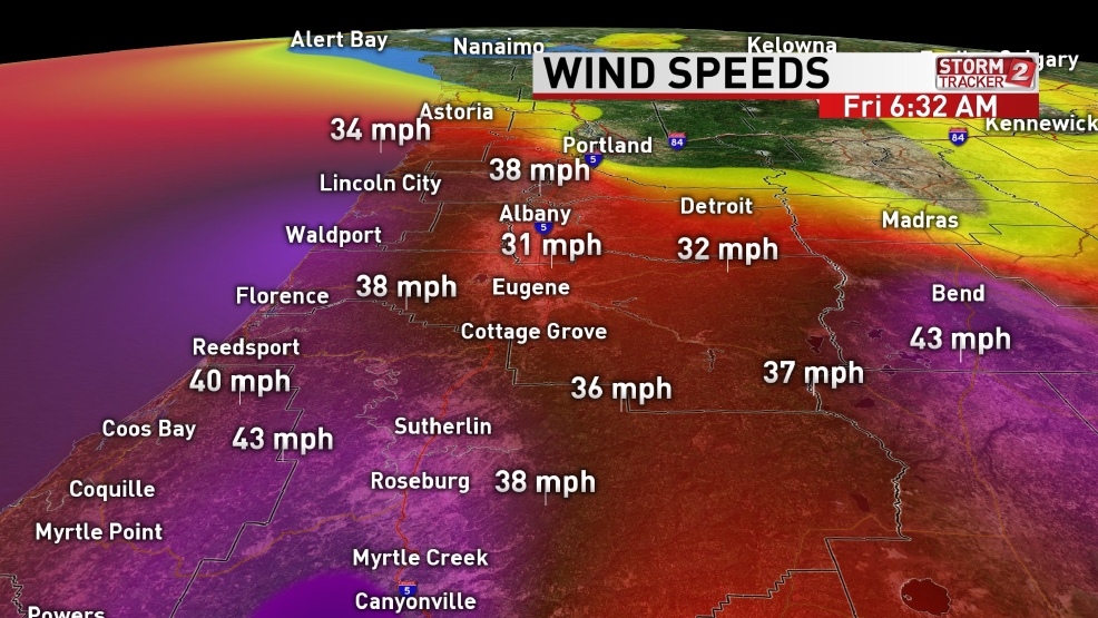 WEATHER ALERT High winds expected in Portland metro, on coast KATU