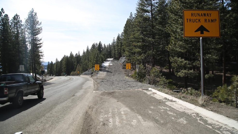 SR431 Mt. Rose Highway truck escape ramp undergoing improvements KRNV