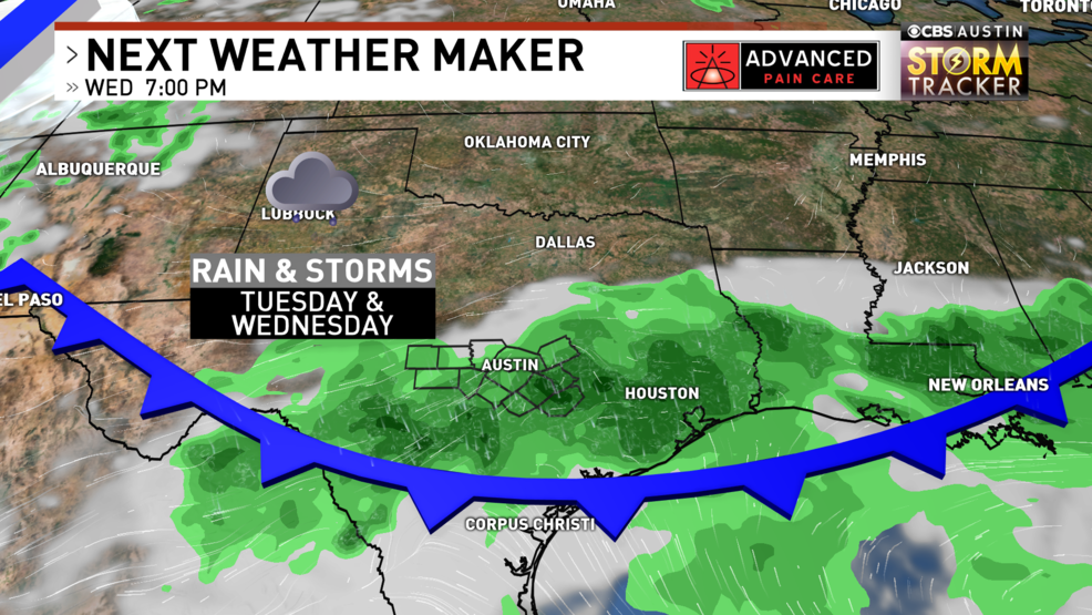 Significant pattern change set to bring wetter, cooler weather to Texas