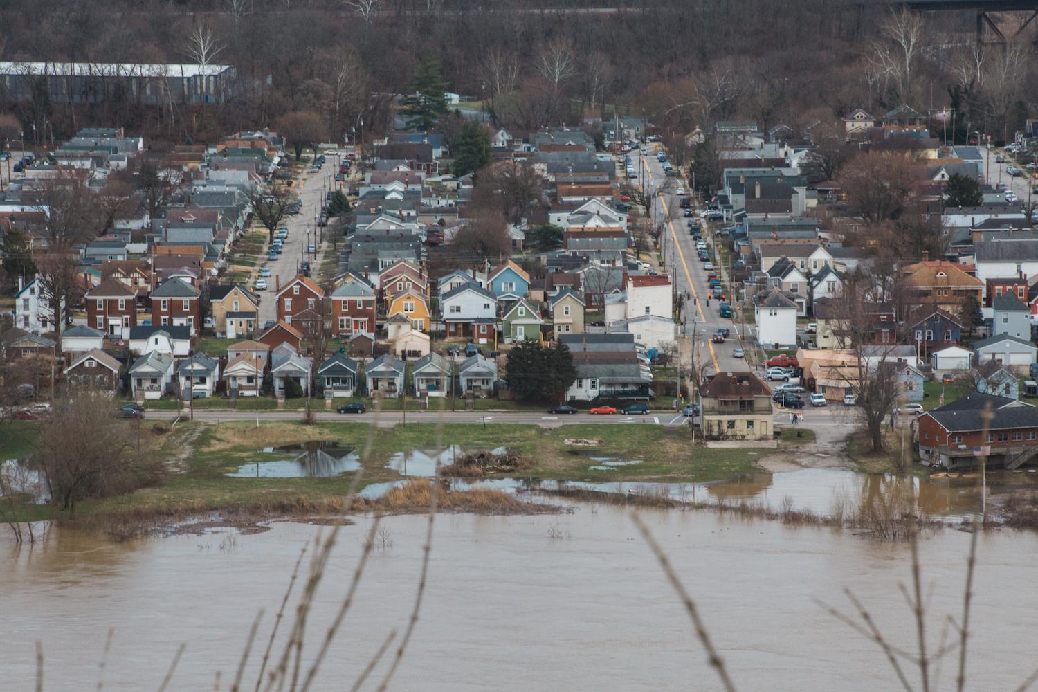 These Photos Capture The Incredible Expanse Of The Ohio River Flood Cincinnati Refined 3500