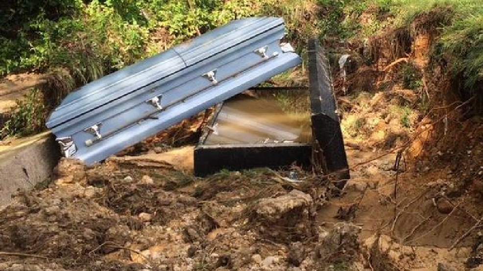 Construction begins at Suitland cemetery where casket was unearthed
