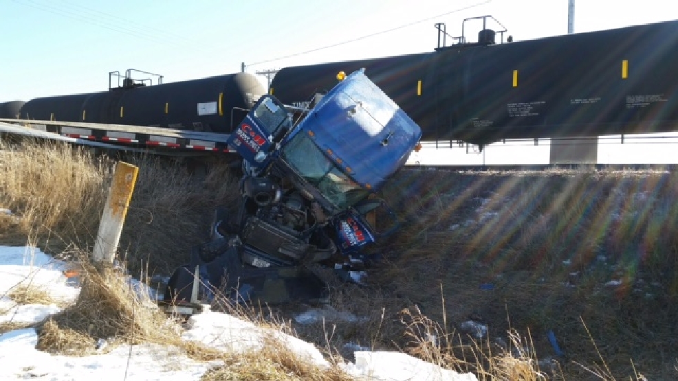 UPDATE Driver cited in train vs. semi accident in Remsen KMEG