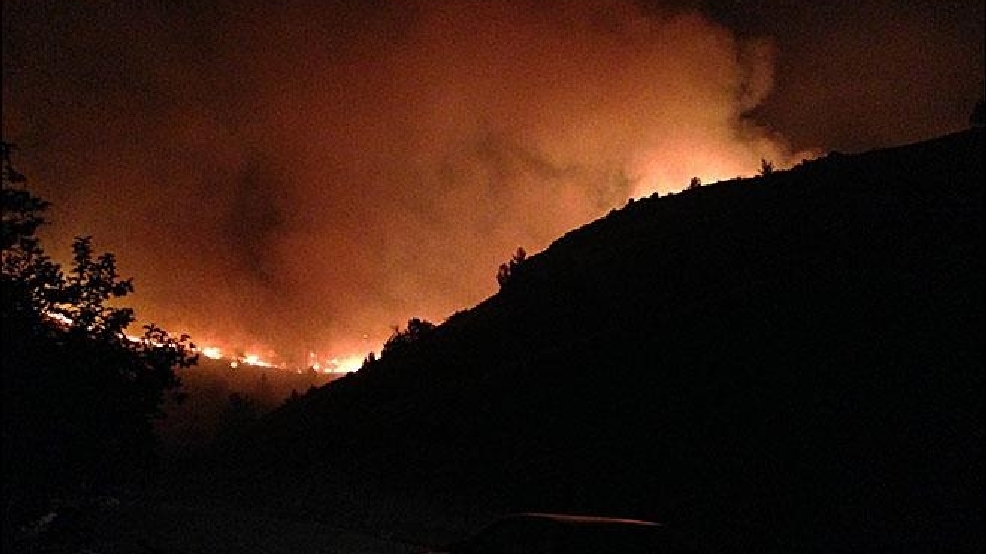Warm Springs fire grows, prompts evacuations KATU